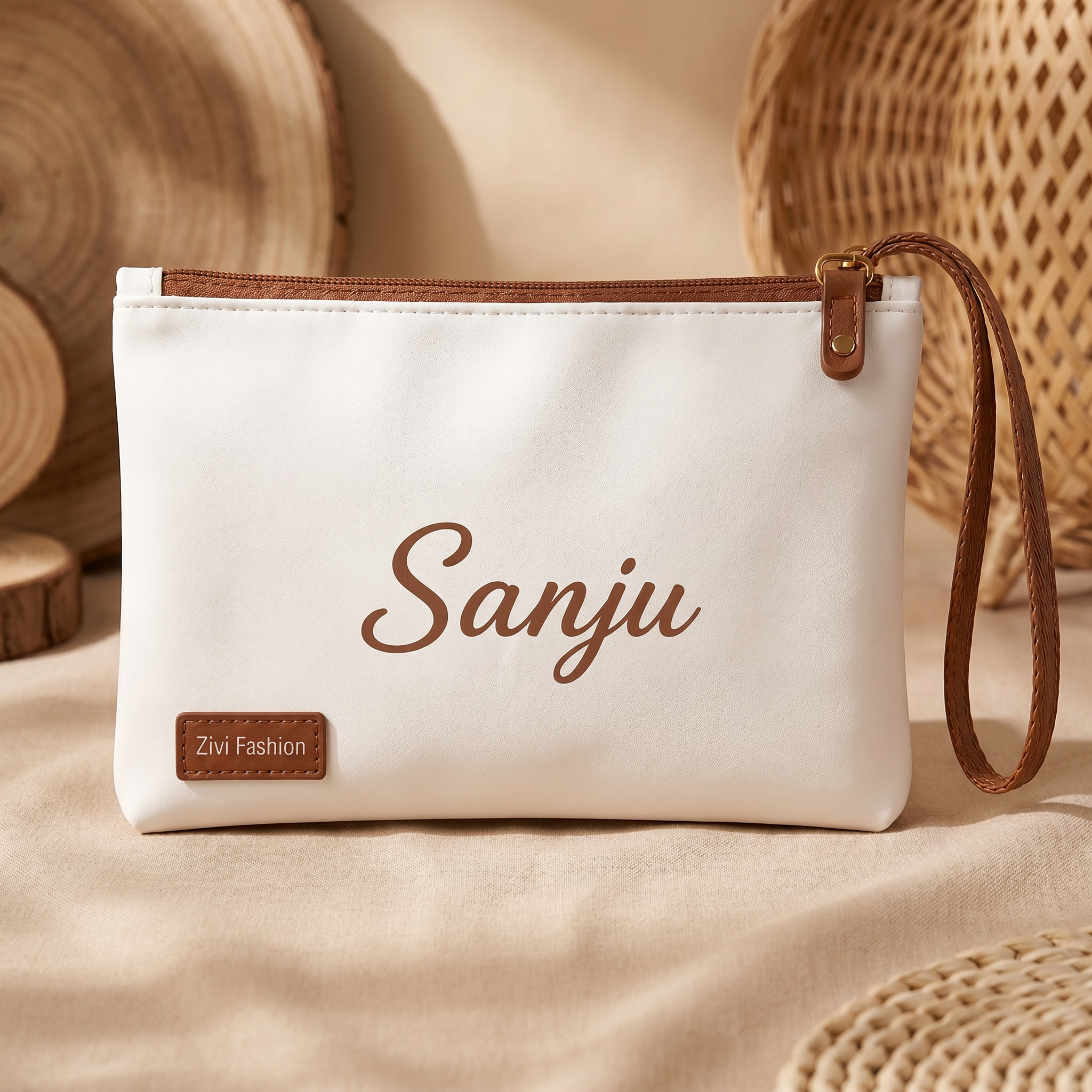 Personalised Makeup Cosmetic Purse with Name