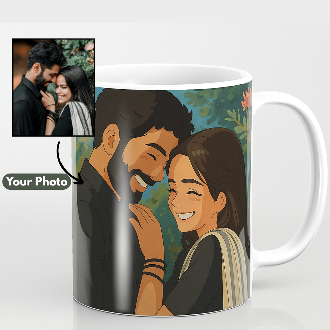 Customize Ghibli Photo Mug