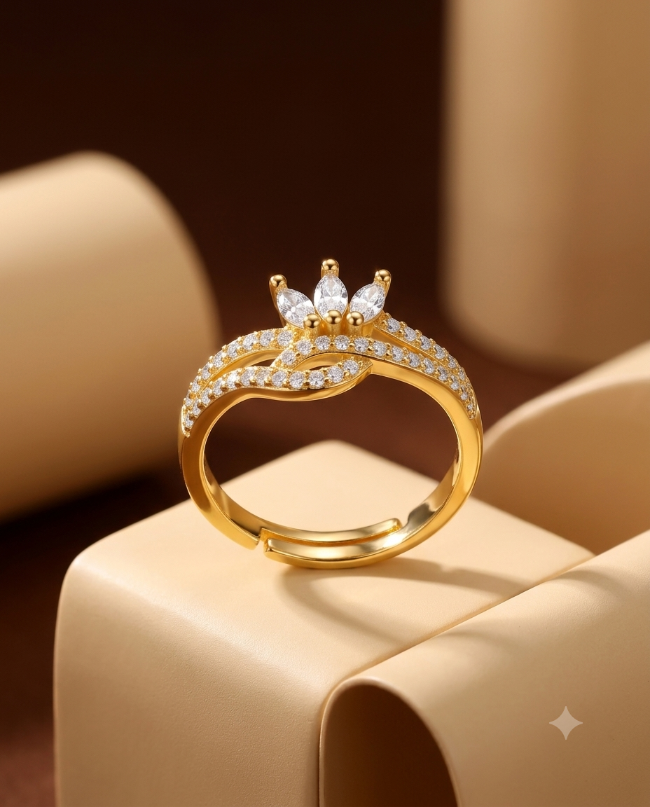 Tiara Crown Ring