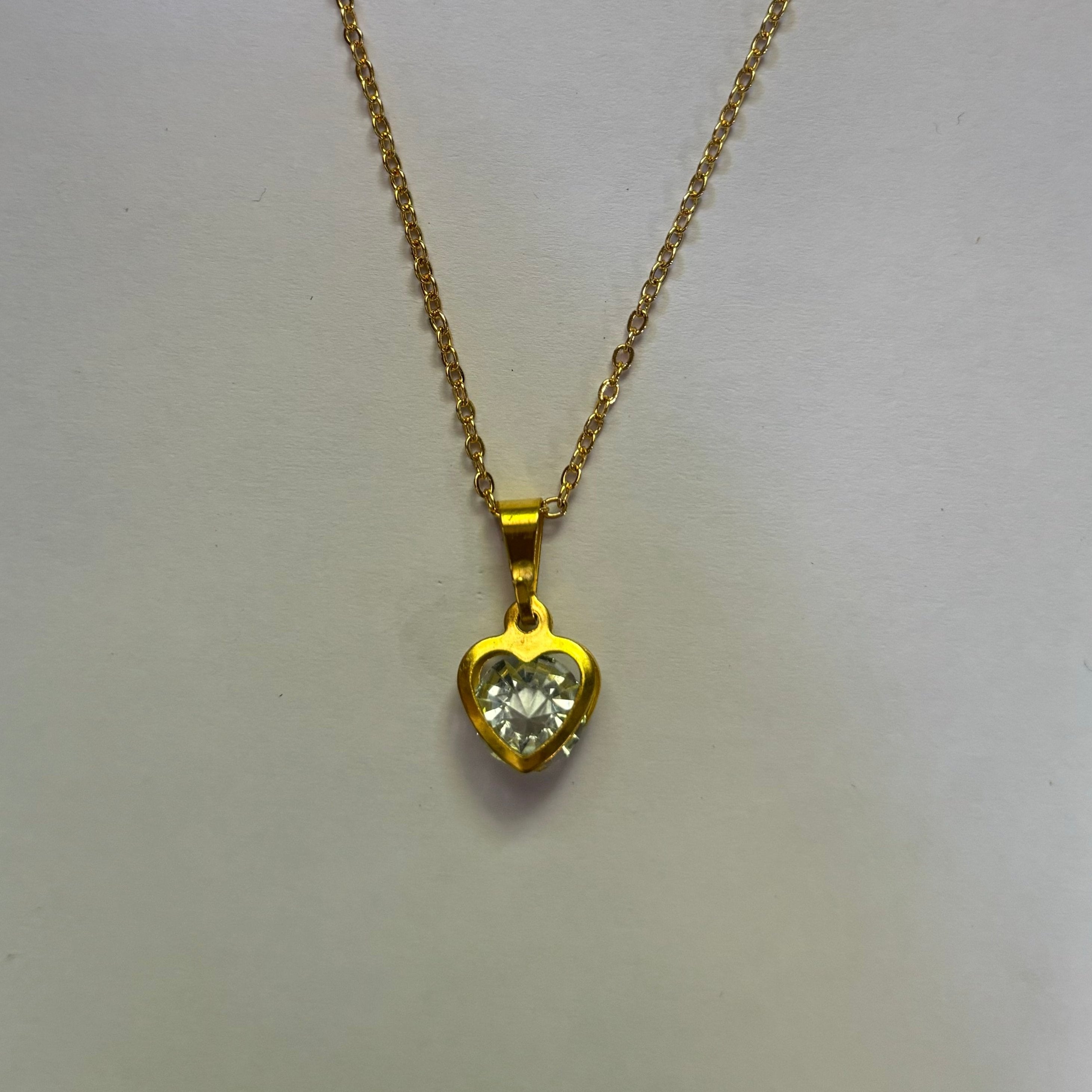 Heart Diamond Necklace