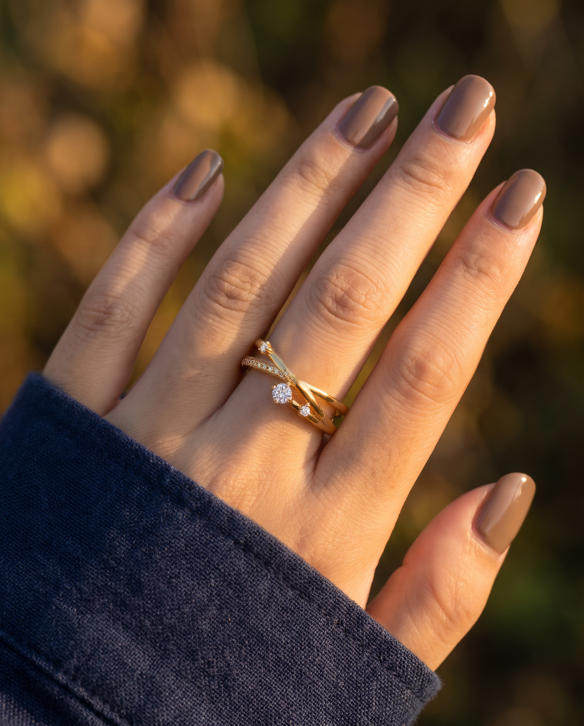 Vine Crossover Ring