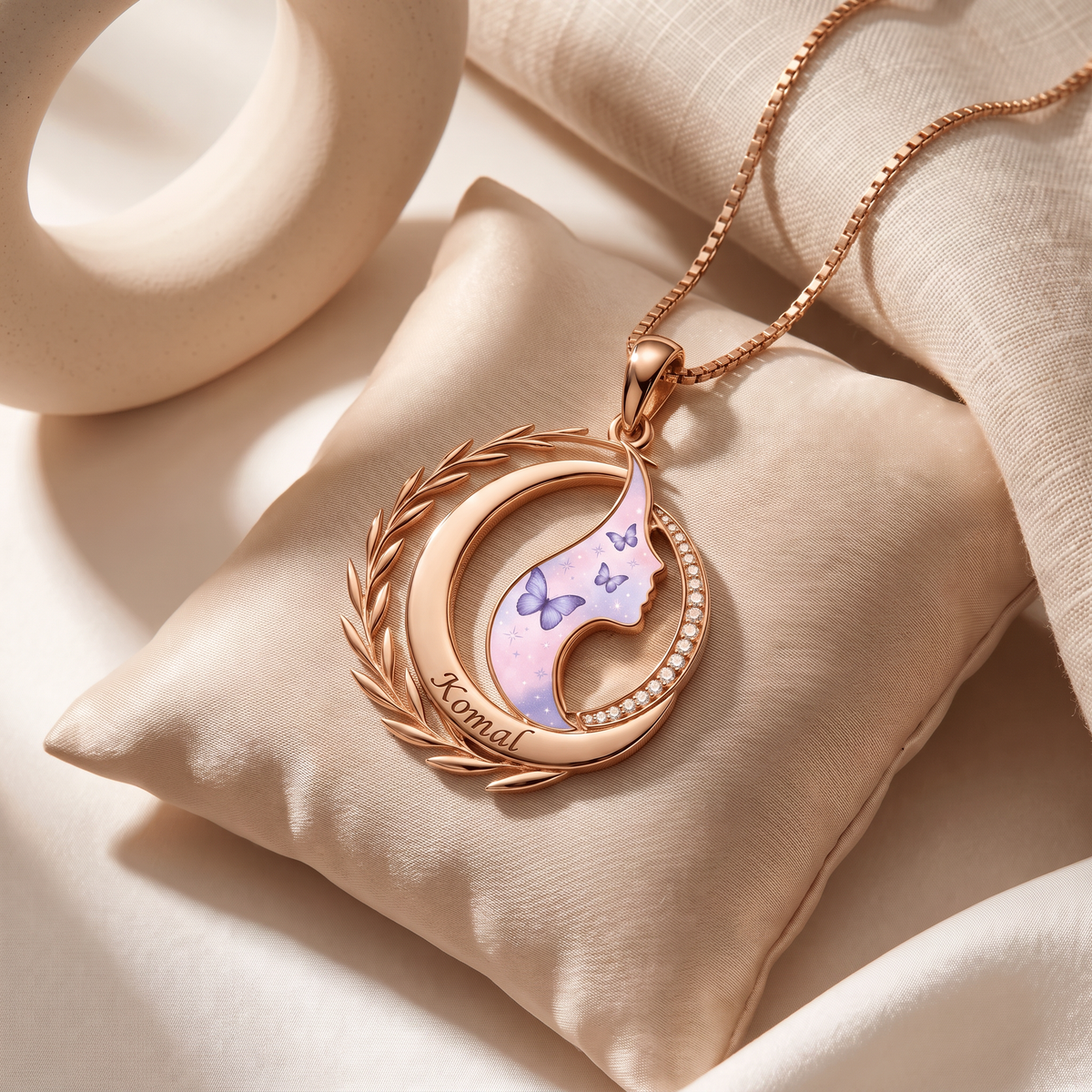 Personalized Name Engraved Necklace