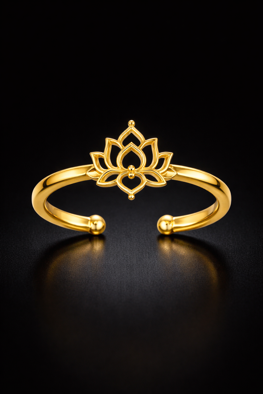 Lotus Adjustable Ring