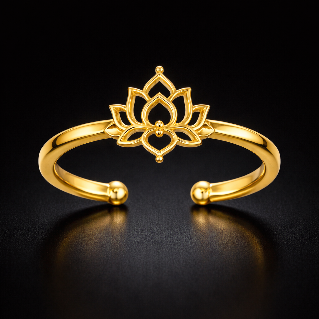 Lotus Adjustable Ring