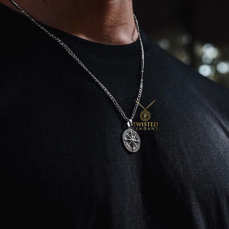 Compass Pendant Necklace