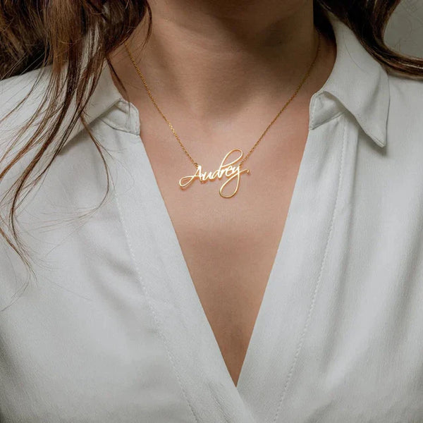 Customize name necklace zivi fashion