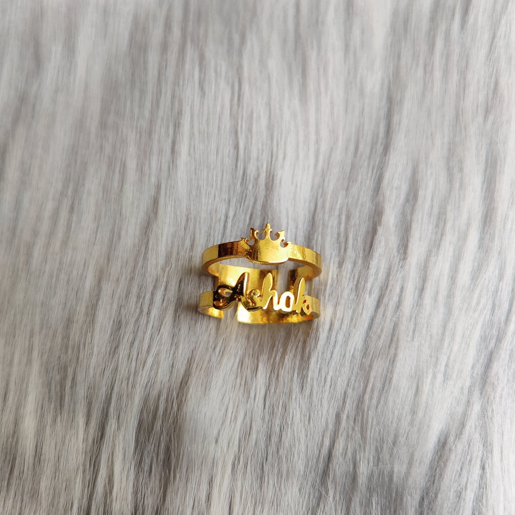 Customize Name Rings – Zivi Fashion