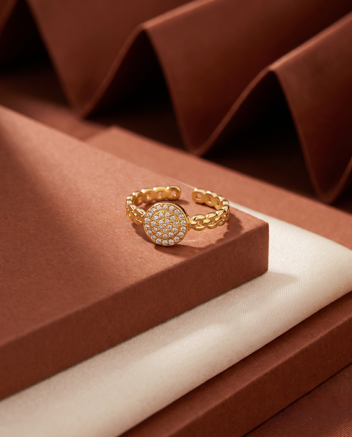Starlight Disc Ring