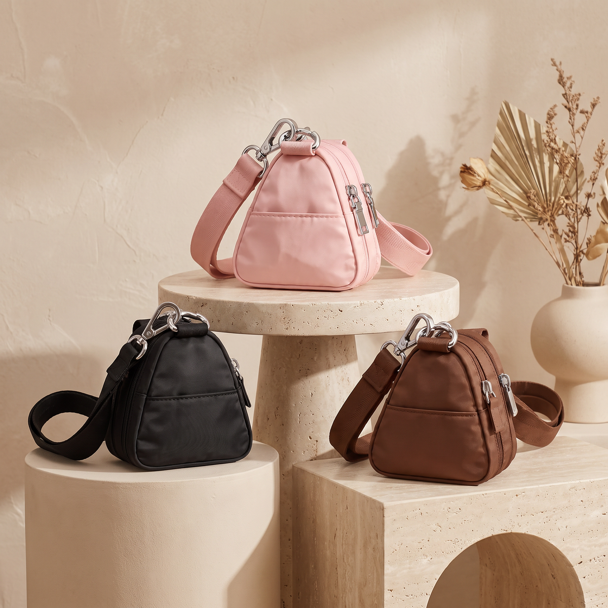 Expandable Crossbody Bag